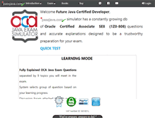 Tablet Screenshot of passjava.com